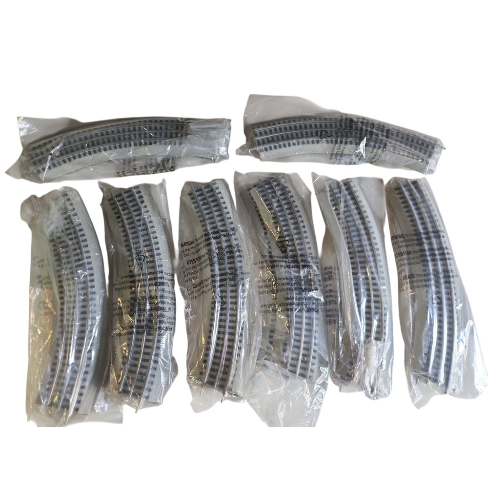 Lionel FasTrack O Gauge Curved Track O-36 8 Two-Packs 16 Pieces Total New